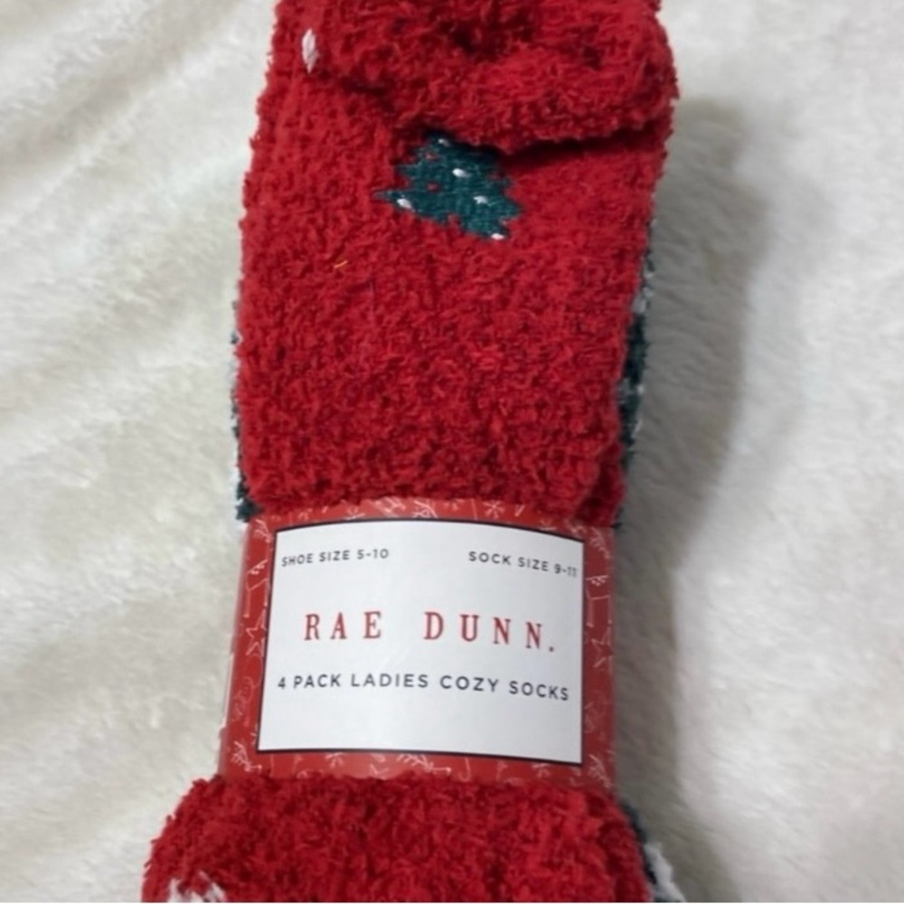 ❤️ NWT RAE DUNN CHRISTMAS SOCKS - Picture 5 of 5